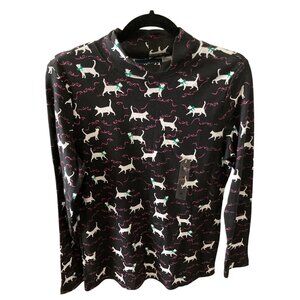 NWT  Karen Scott Turtle Mock Neck Long Sleeve Pull Over Top Medium